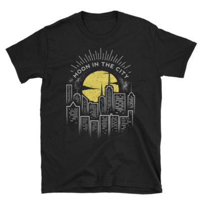 Moon in the city