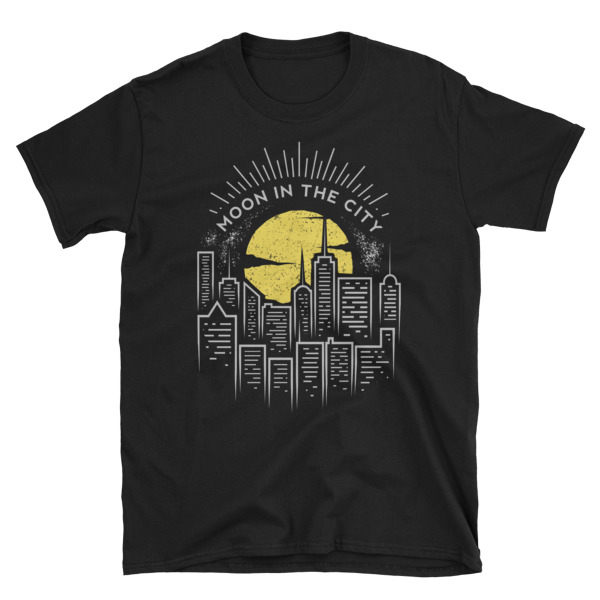 Moon in the city